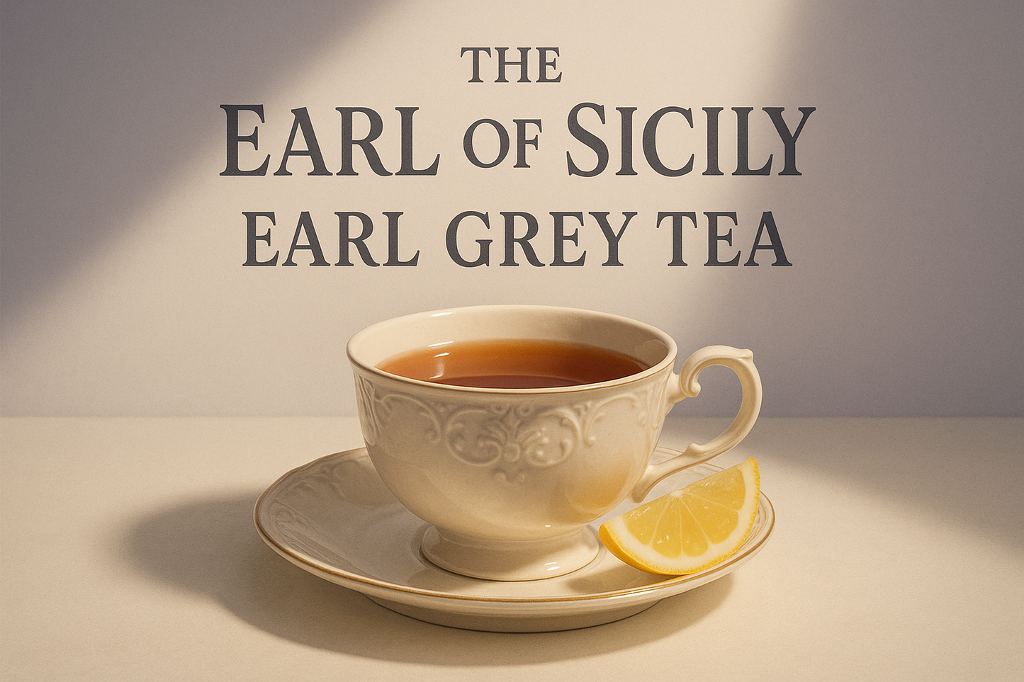 THE EARL 0F SICILY - Earl Grey Tea