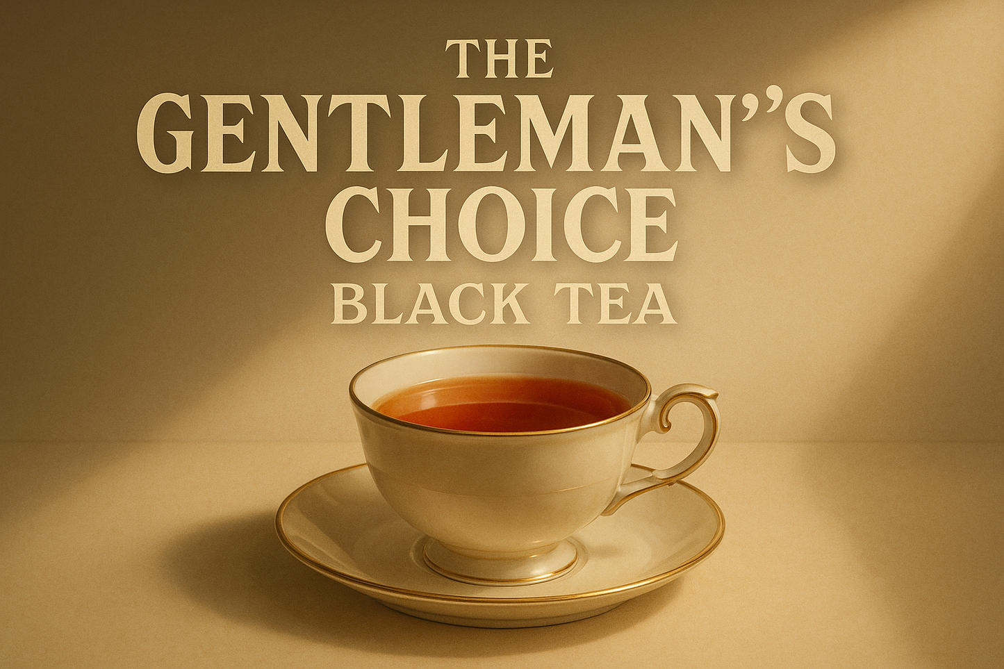 THE GENTLEMAN'S CHOICE - BLACK TEA