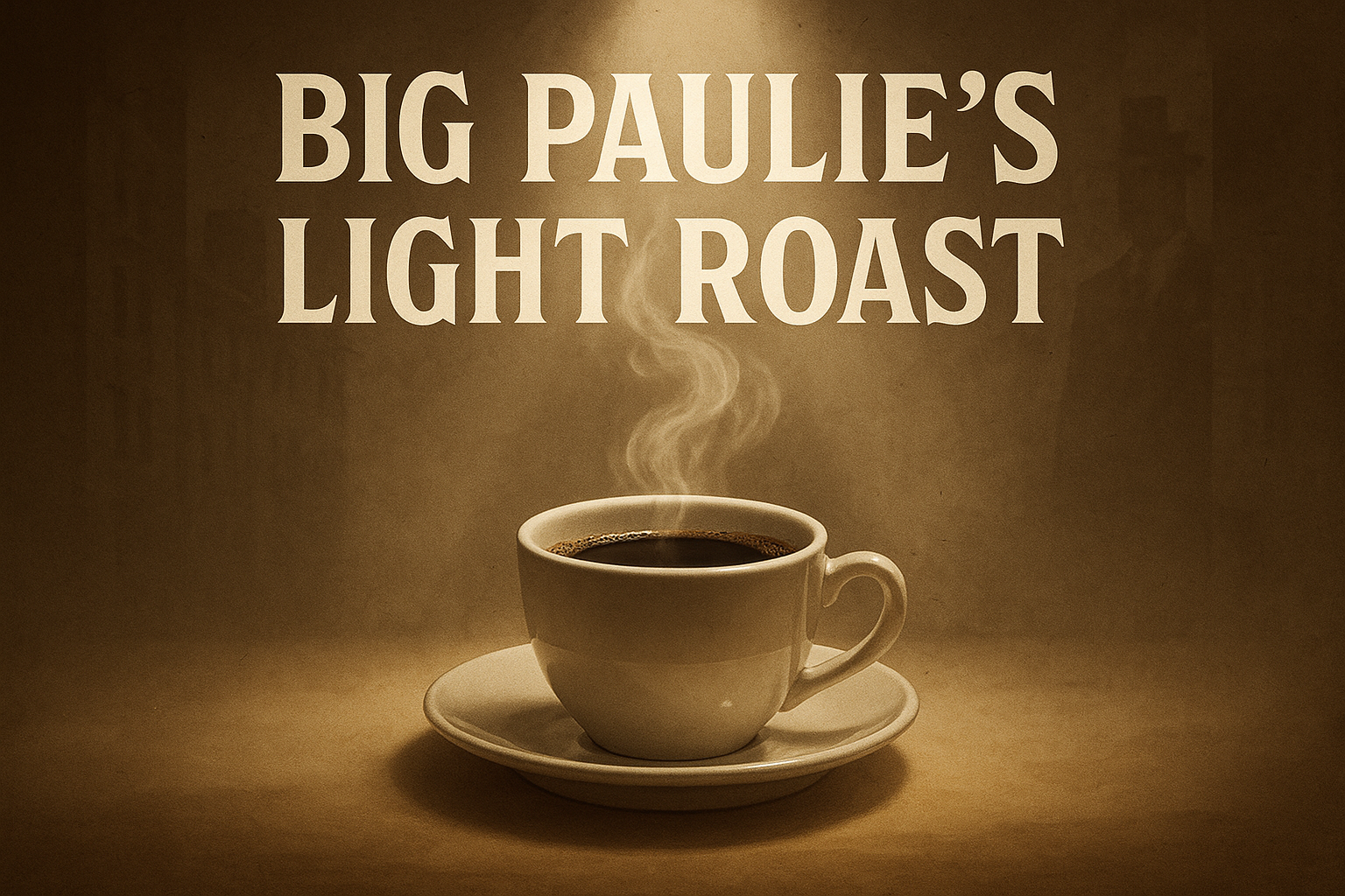 Big Paulie's Light Roast